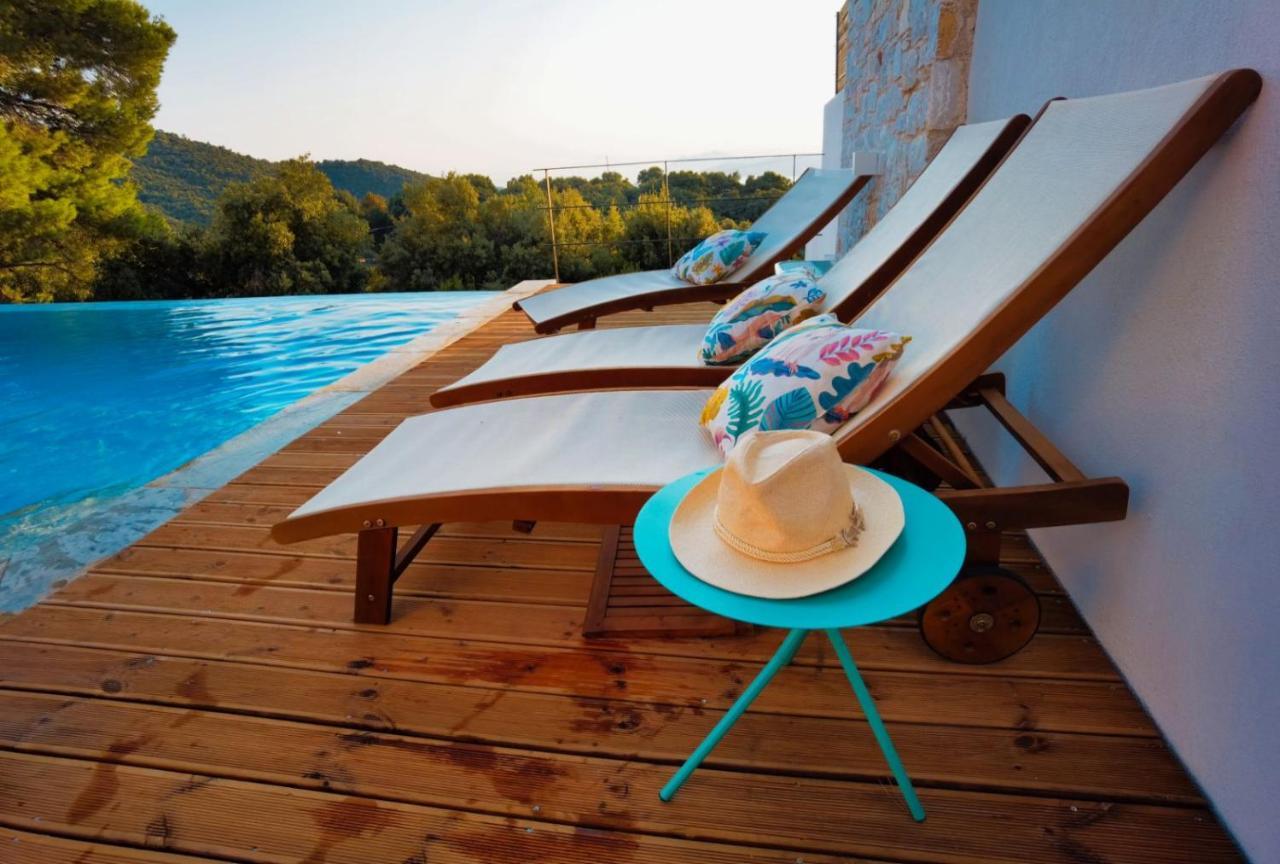 Allure Luxury Villas 3&4 Serenity Retreat Moni Evaggelistrias Luaran gambar