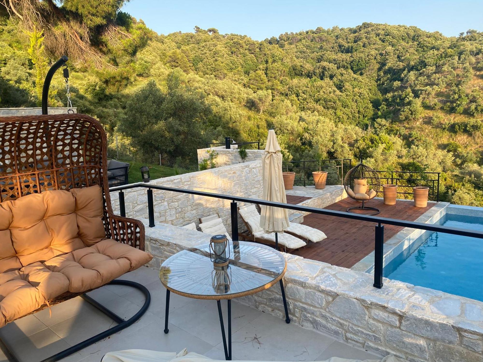 Allure Luxury Villas 3&4 Serenity Retreat Moni Evaggelistrias Luaran gambar
