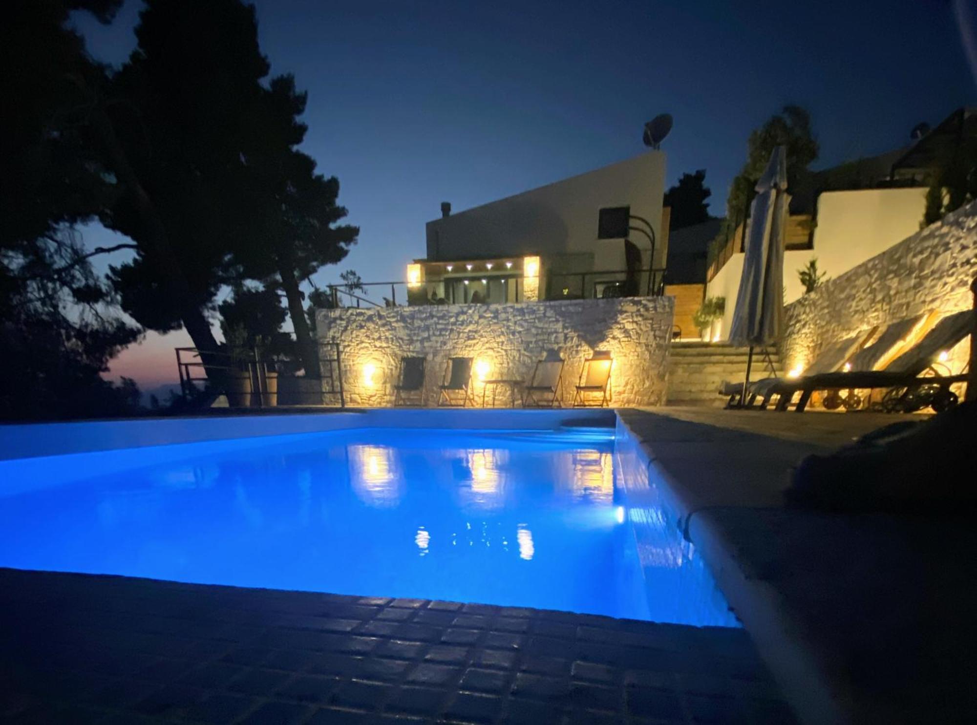 Allure Luxury Villas 3&4 Serenity Retreat Moni Evaggelistrias Luaran gambar