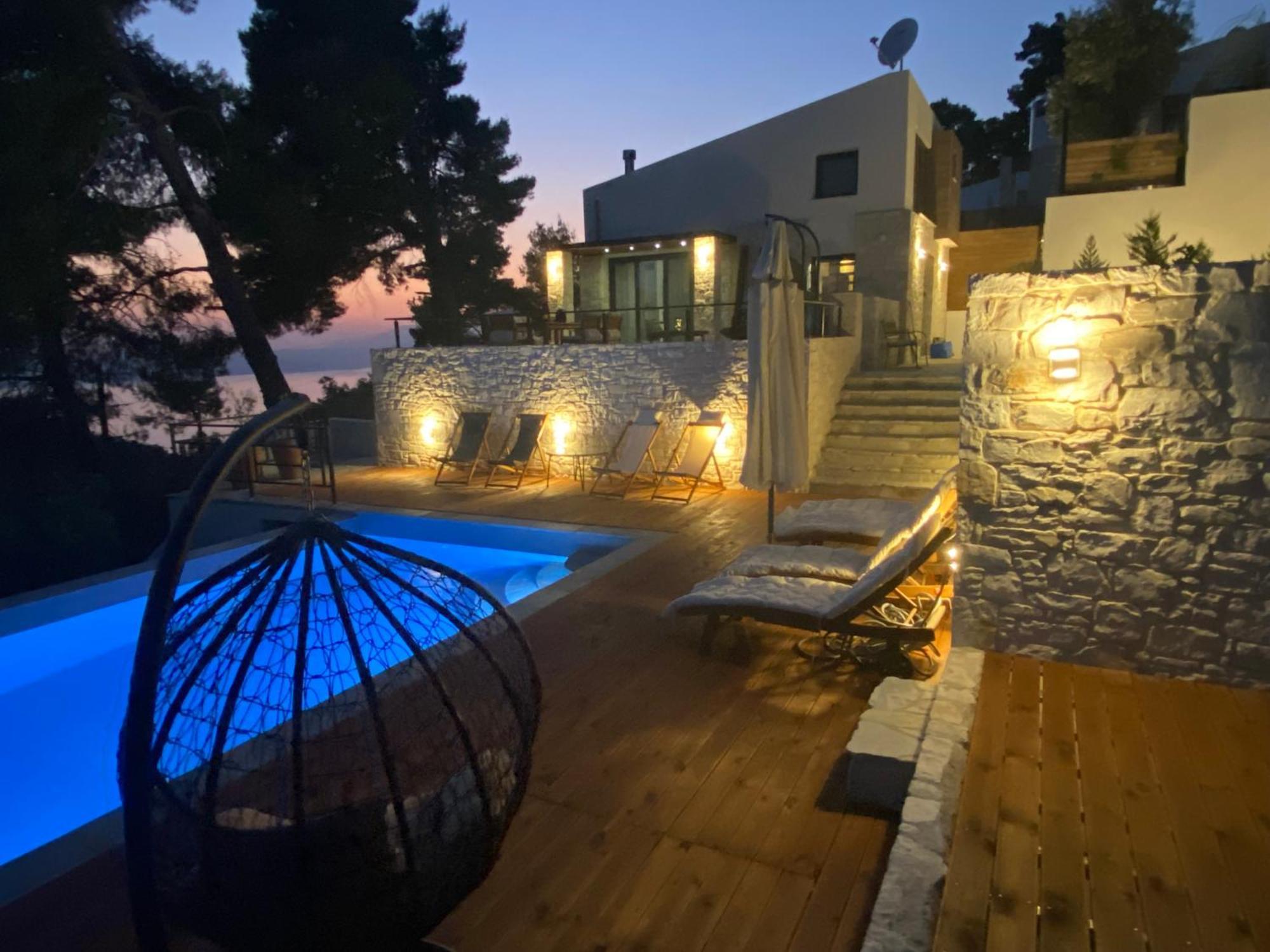 Allure Luxury Villas 3&4 Serenity Retreat Moni Evaggelistrias Luaran gambar